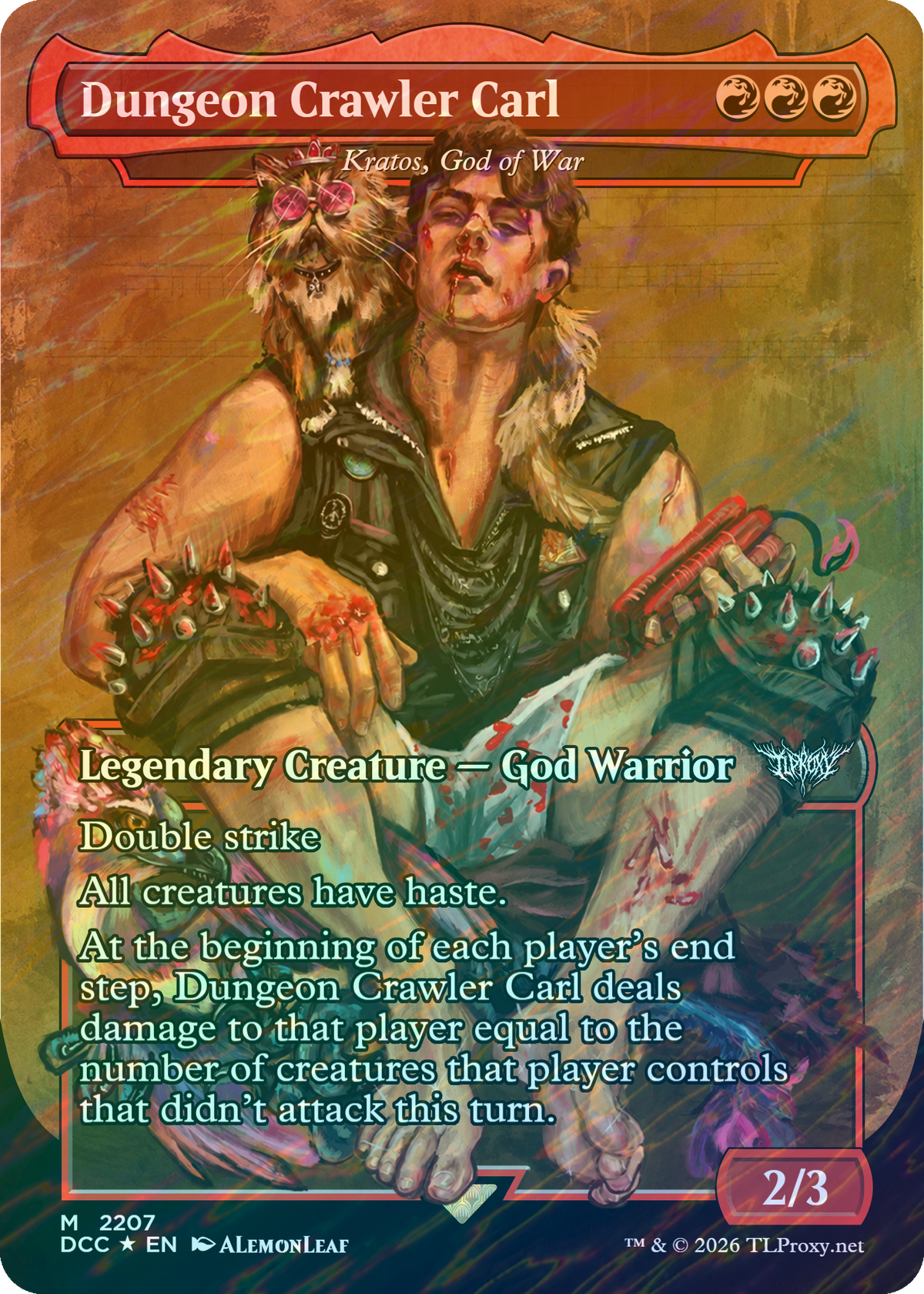 Dungeon Crawler Carl (Kratos, God of War) - LIMITED STOCK