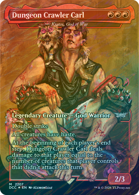 Dungeon Crawler Carl (Kratos, God of War) - LIMITED STOCK