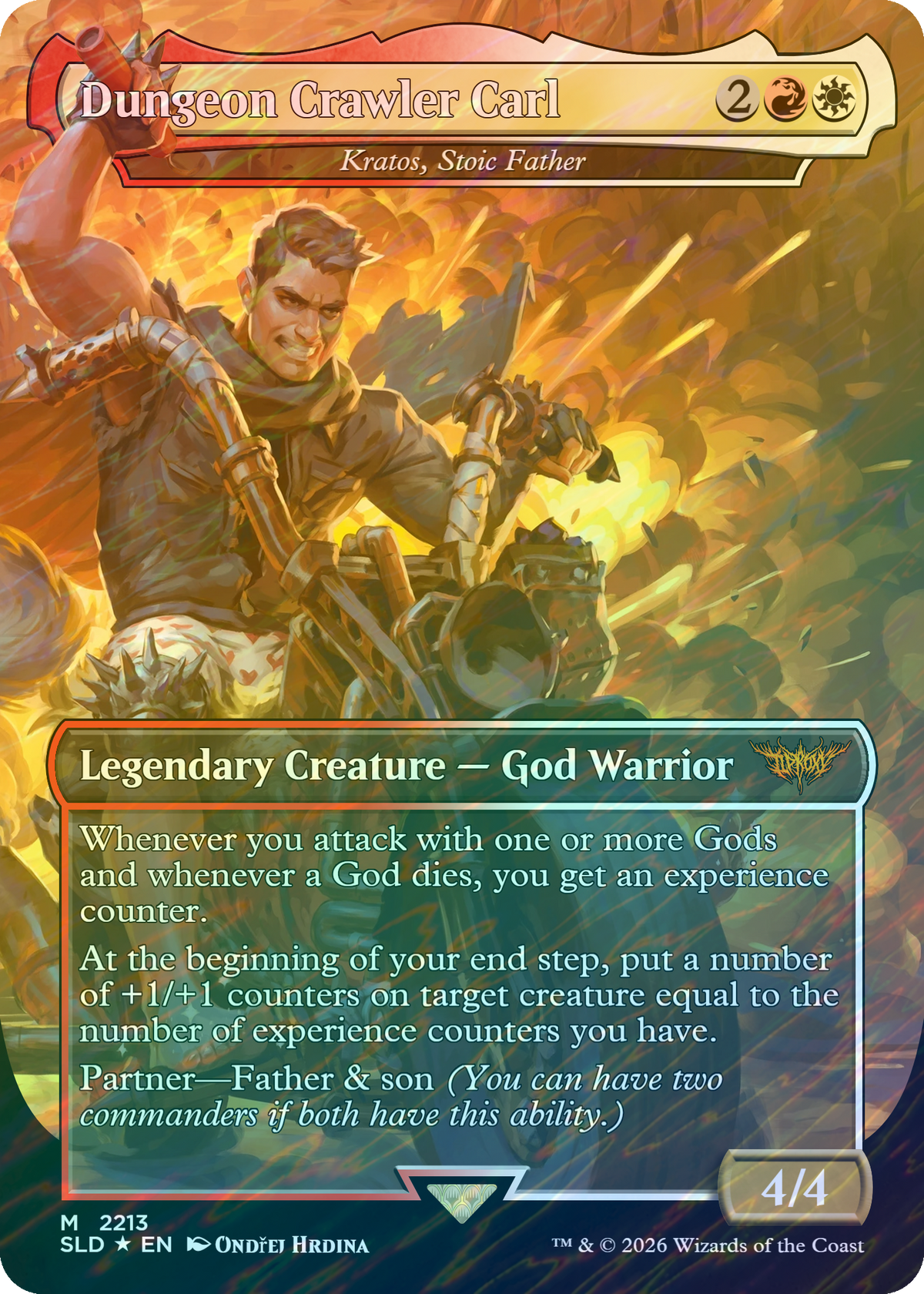 Dungeon Crawler Carl (Kratos, Stoic Father) - LIMITED STOCK