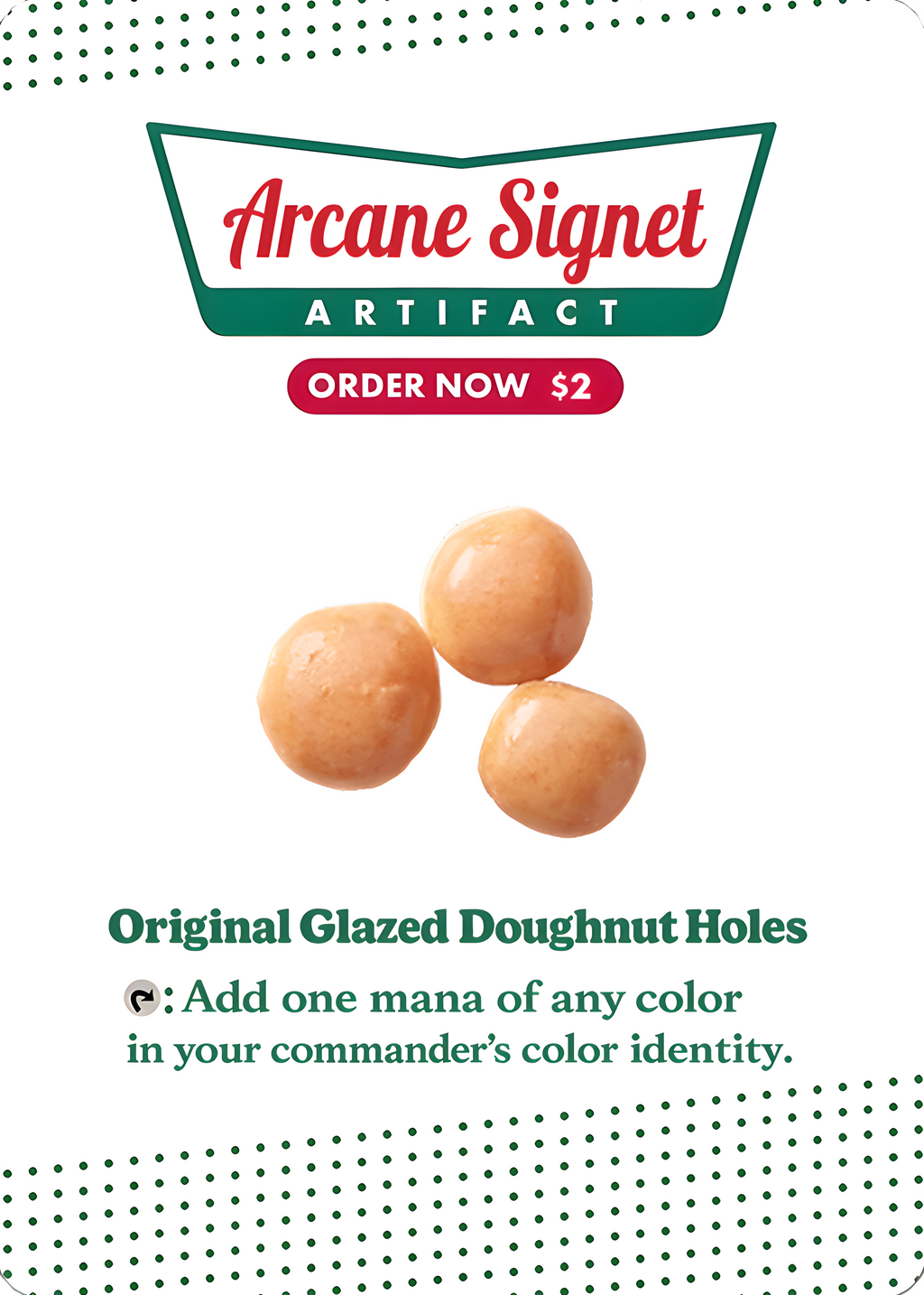 Krispy Kreme Arcane Signet