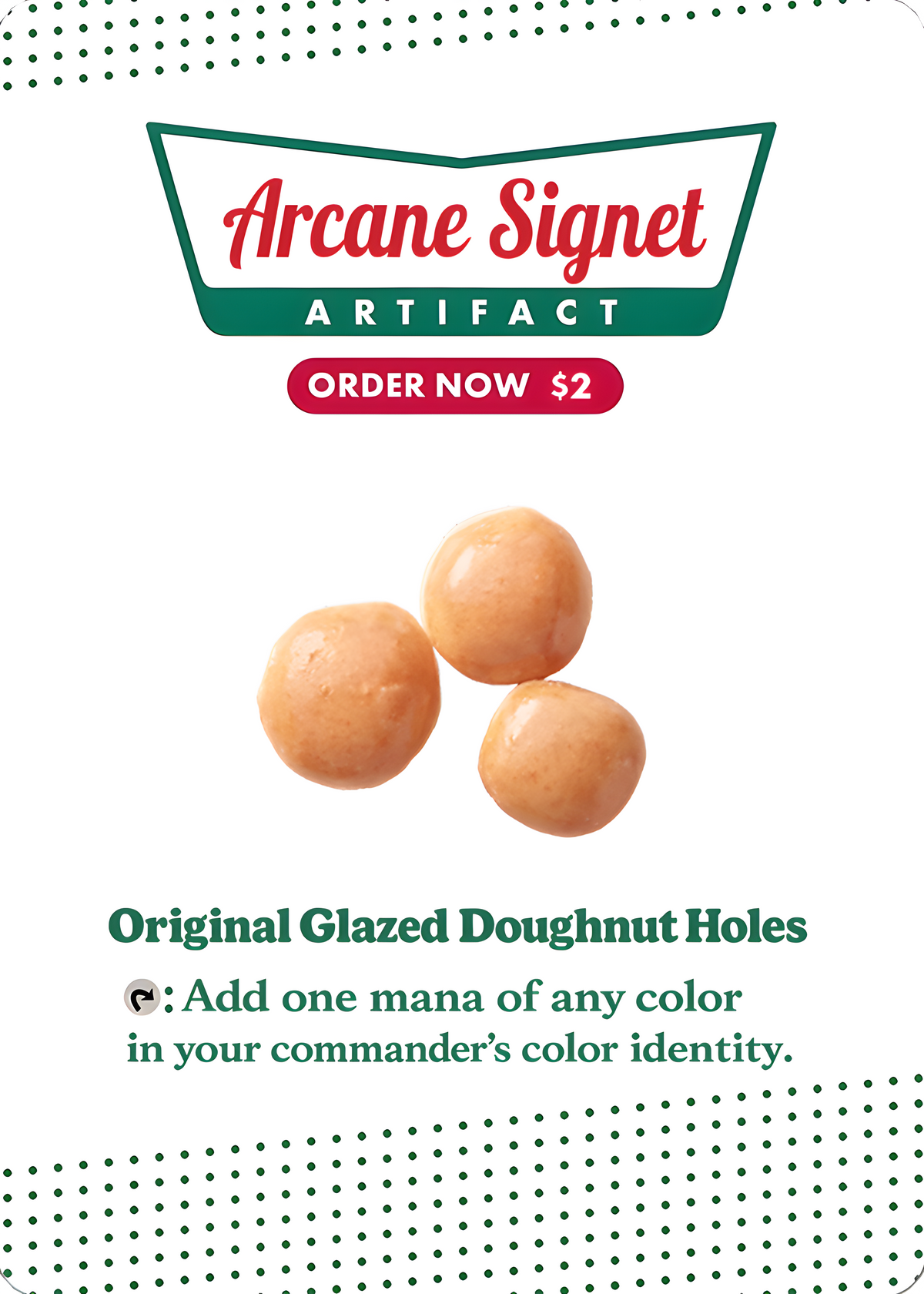 Krispy Kreme Arcane Signet