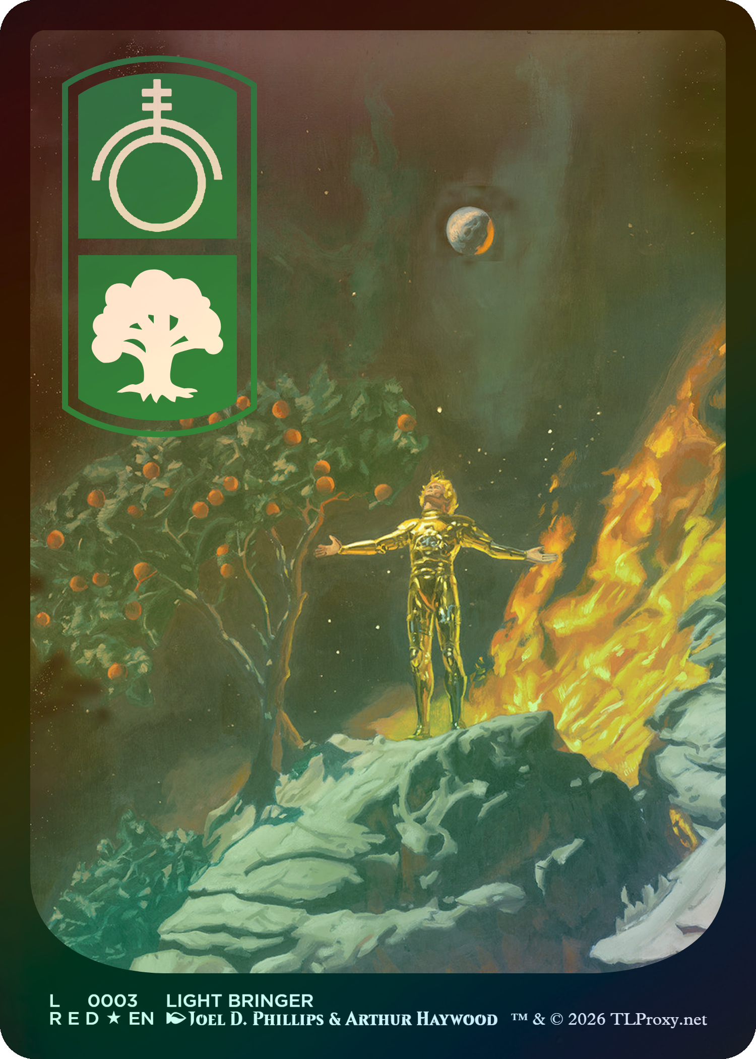 Light Bringer (Forest) - Basic Land