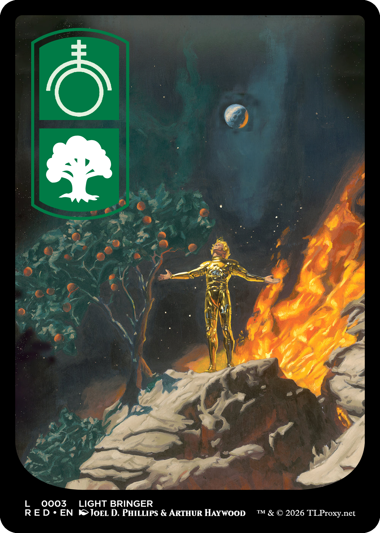 Light Bringer (Forest) - Basic Land