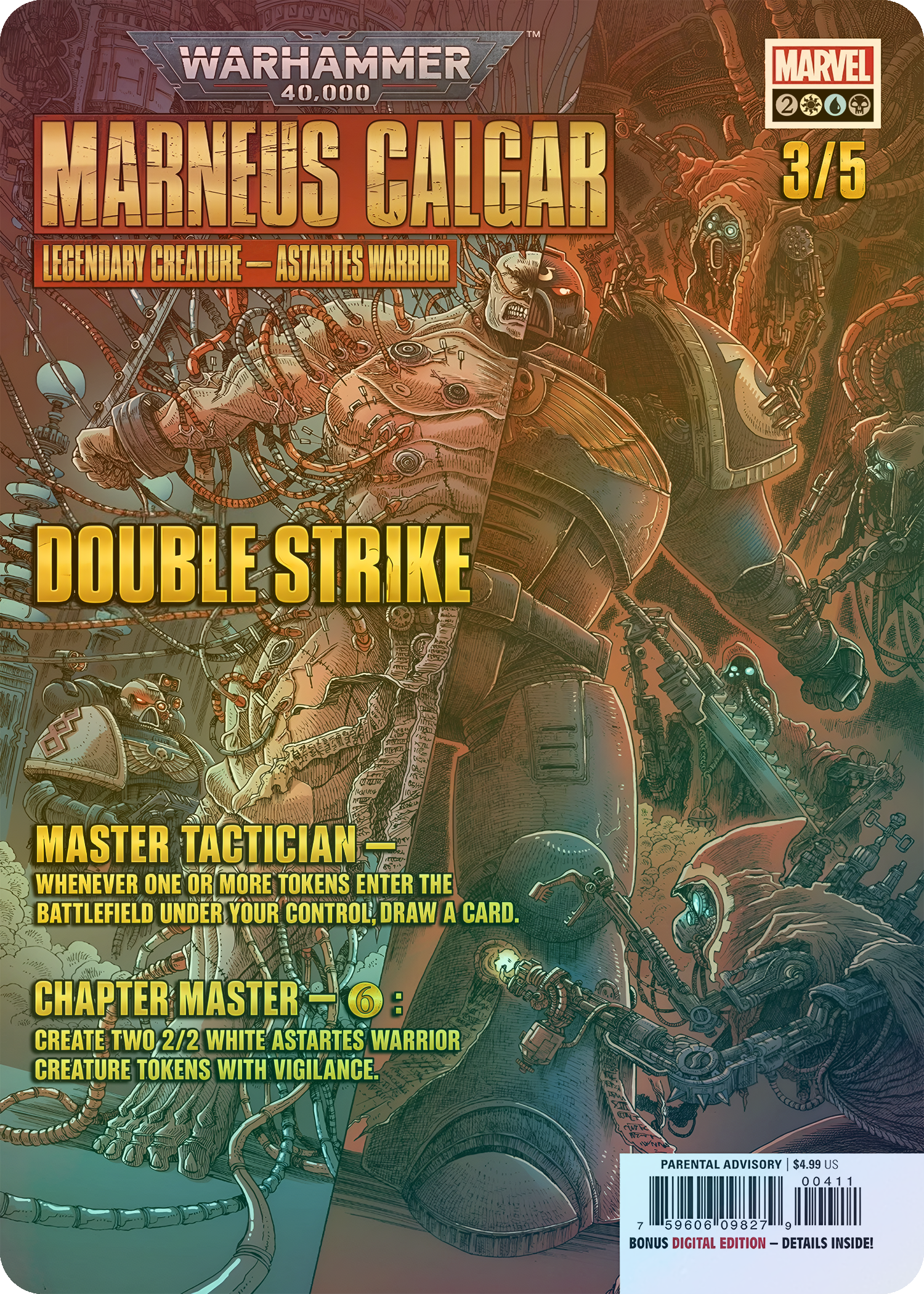 Marneus Calgar (Warhammer 40k Marneus Calgar #4 Cover)