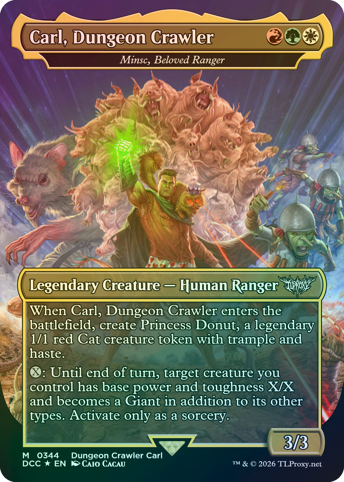 Minsc, Beloved Ranger (Carl, Dungeon Crawler)