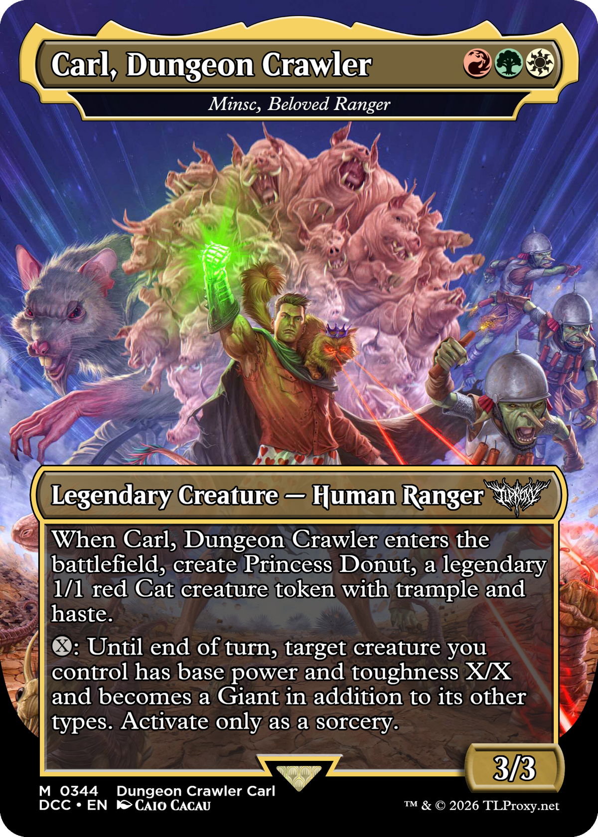 Minsc, Beloved Ranger (Carl, Dungeon Crawler)
