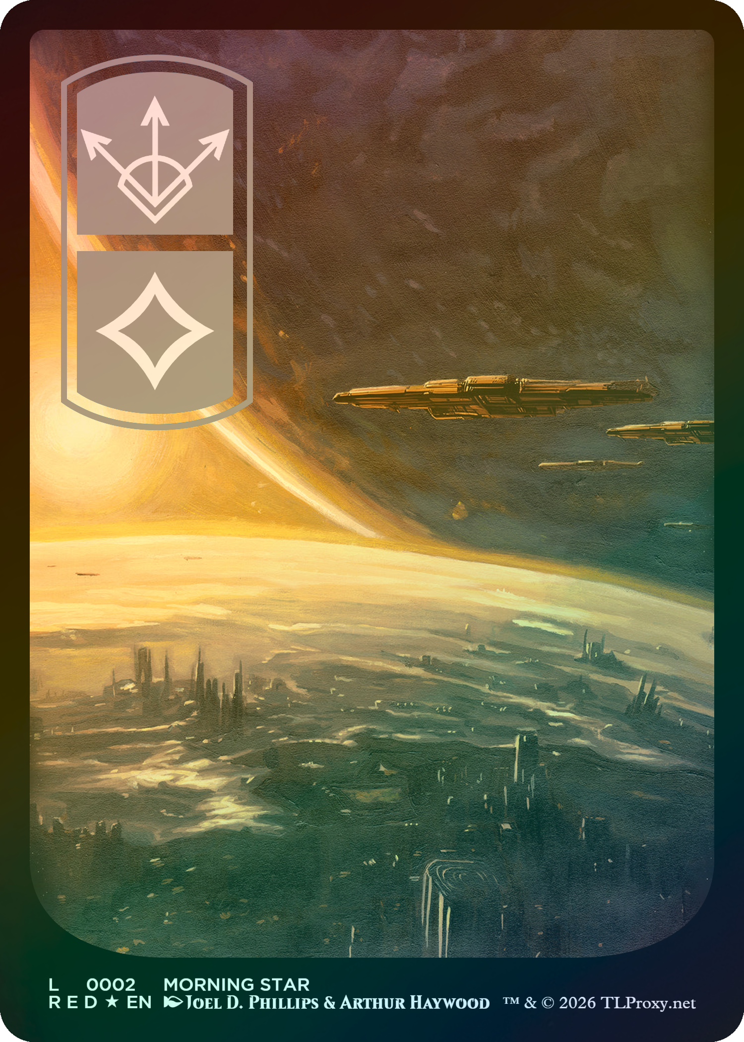 Morning Star (Waste) - Basic Land