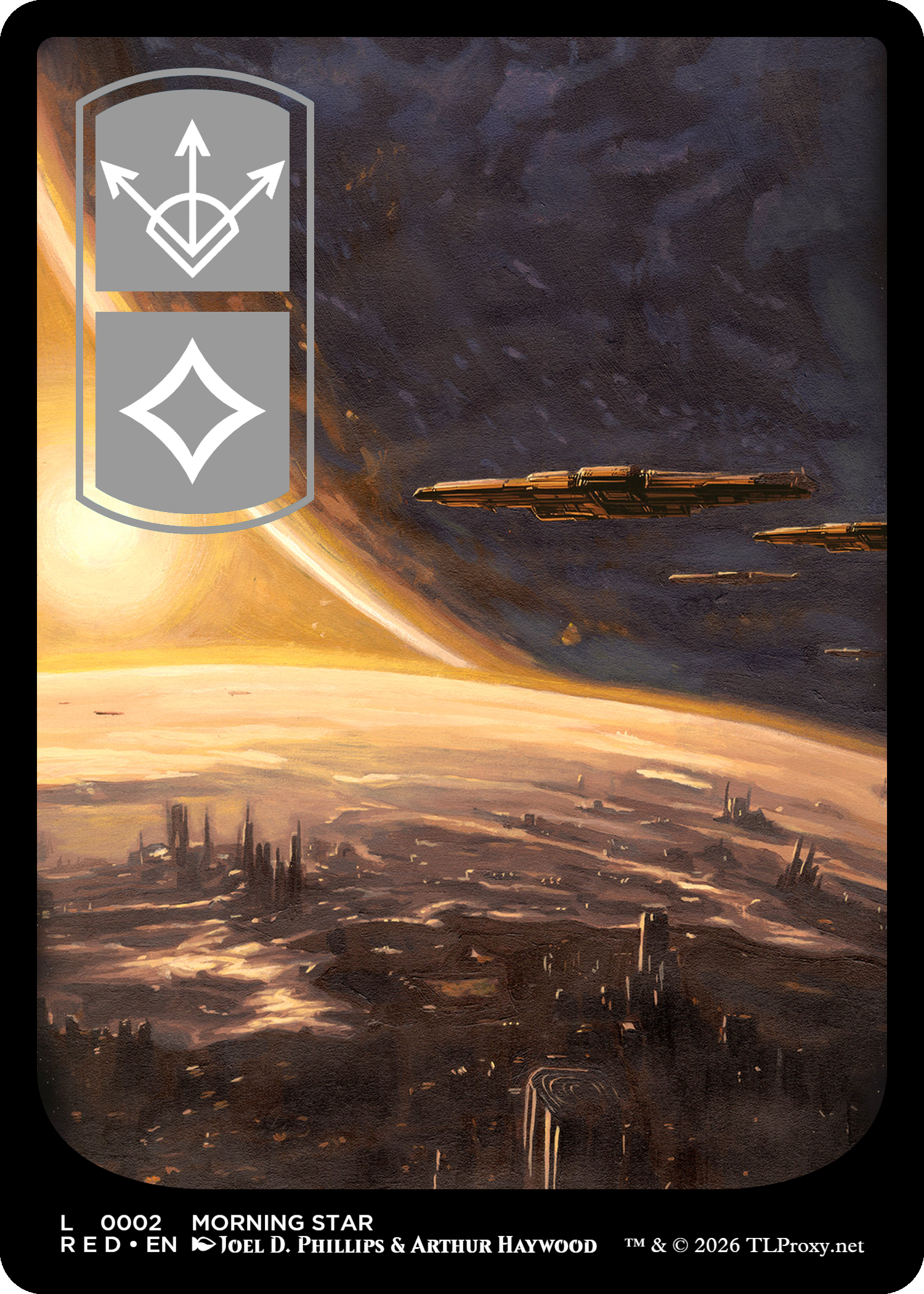 Morning Star (Waste) - Basic Land