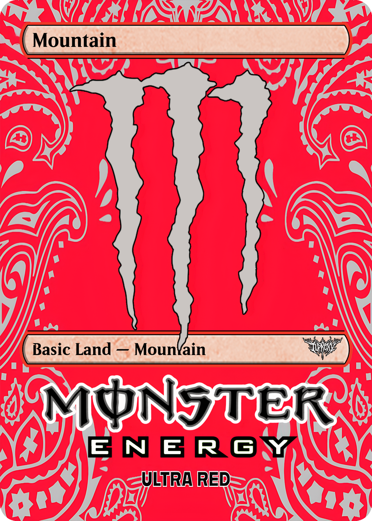 Basic Mountain (Monster Ultra Red Flavor)