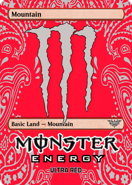 Basic Mountain (Monster Ultra Red Flavor)