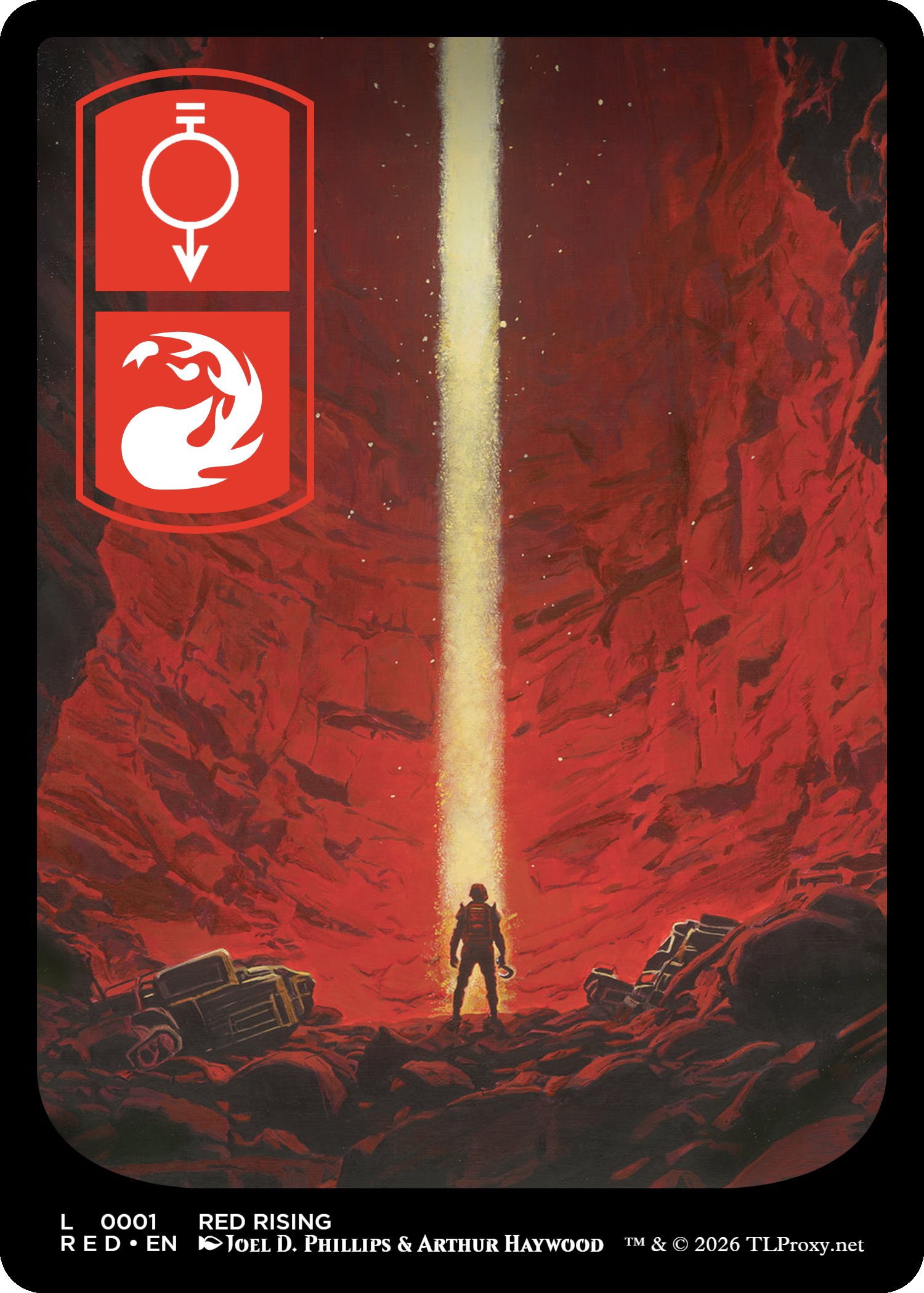 Red Rising (Mountain) - Basic Land