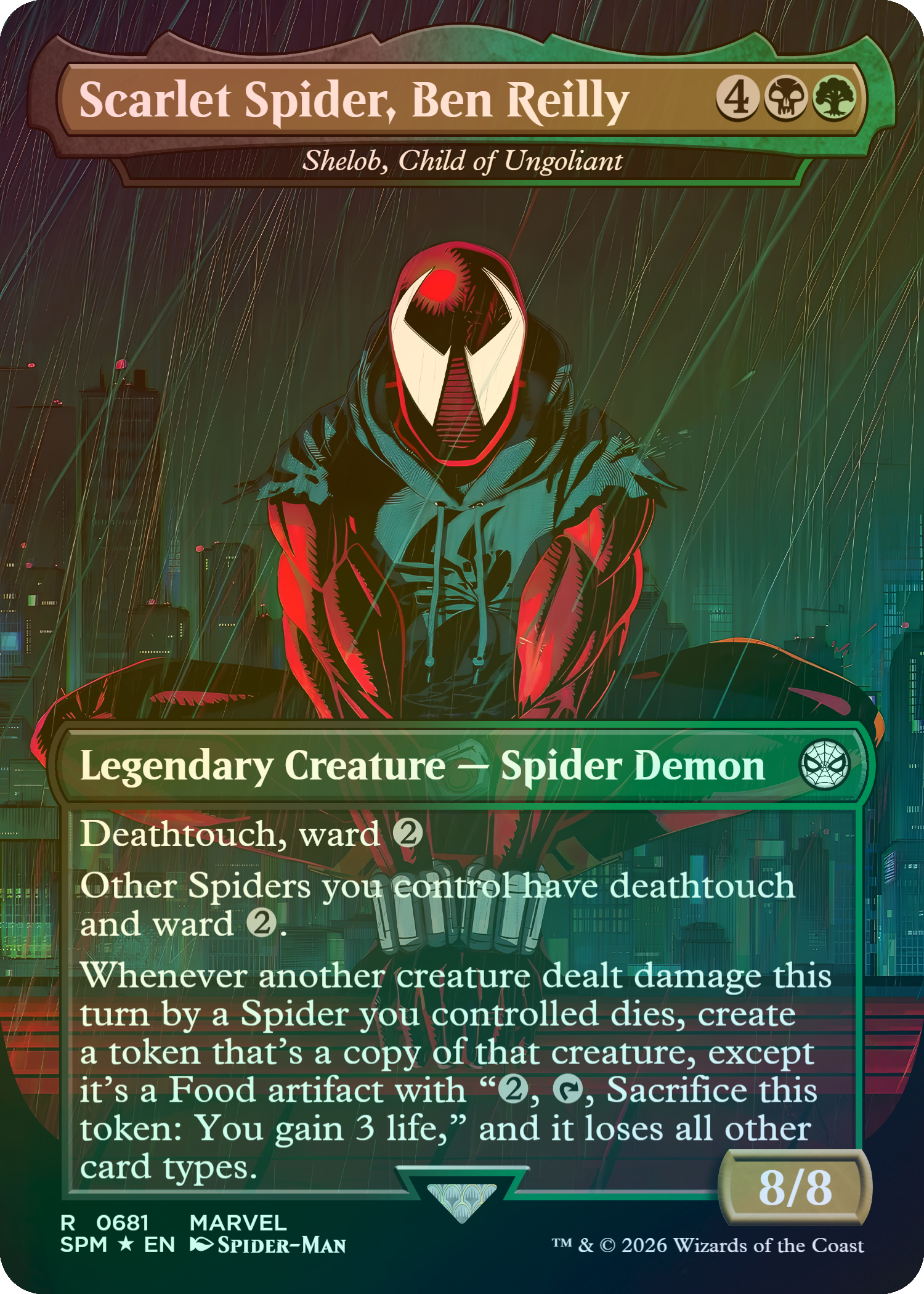 Shelob, Child of Ungoliant (Scarlet Spider, Ben Reilly)