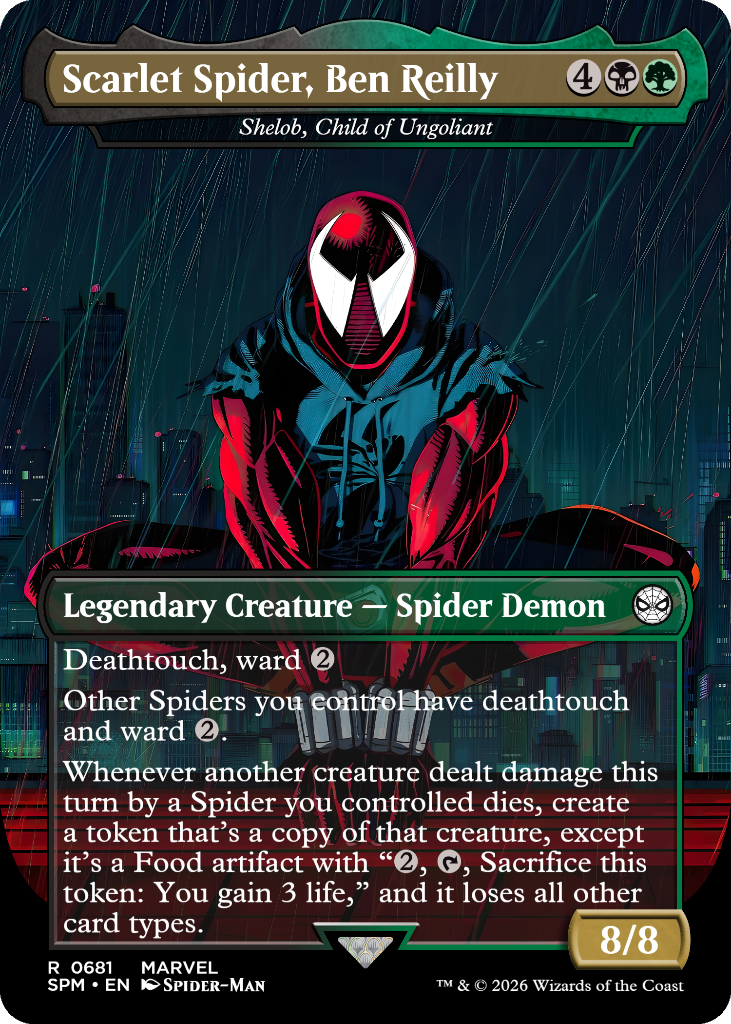 Shelob, Child of Ungoliant (Scarlet Spider, Ben Reilly)