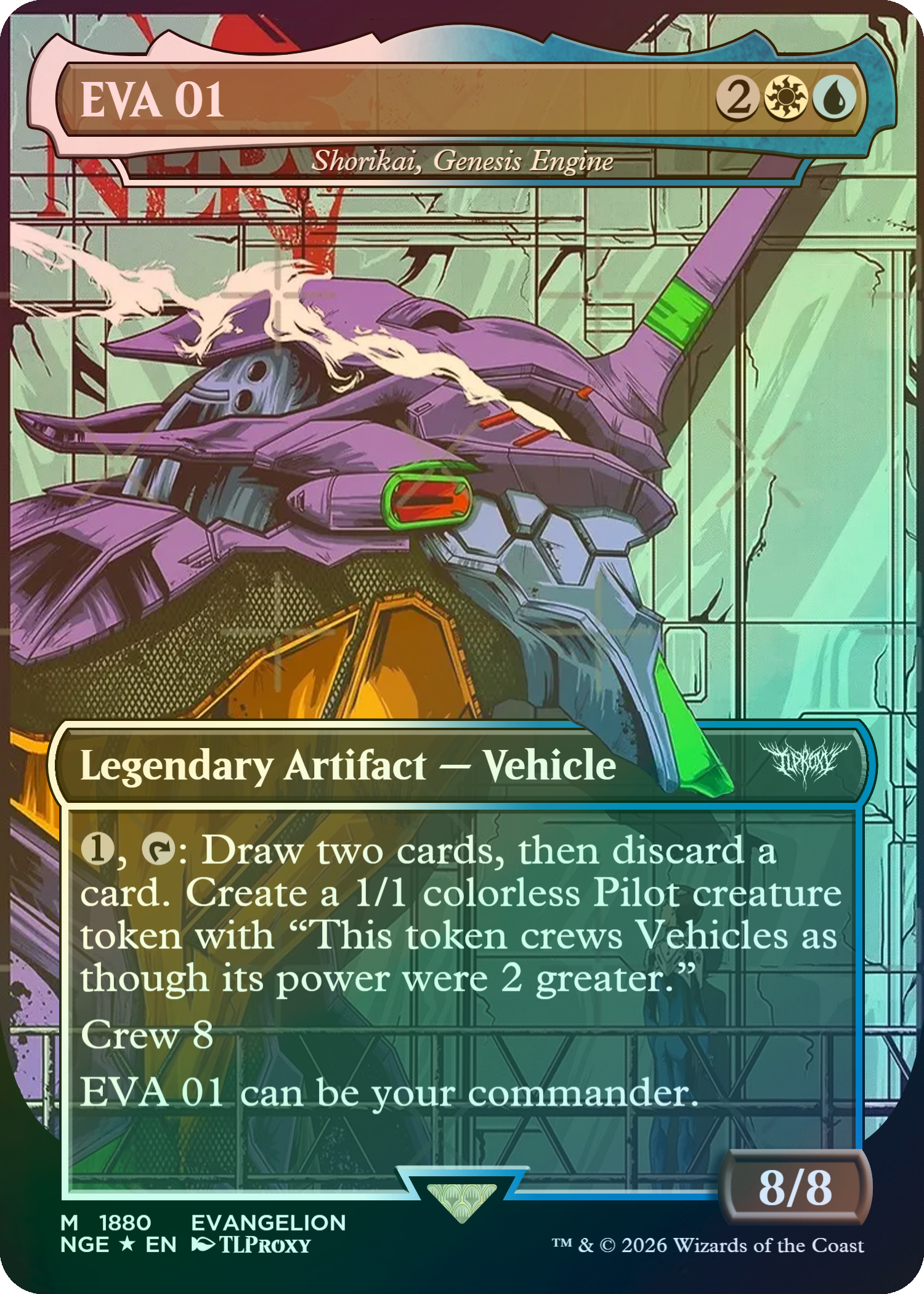 Shorikai, Genesis Engine (EVA 01) (Neon Genesis Evangelion)