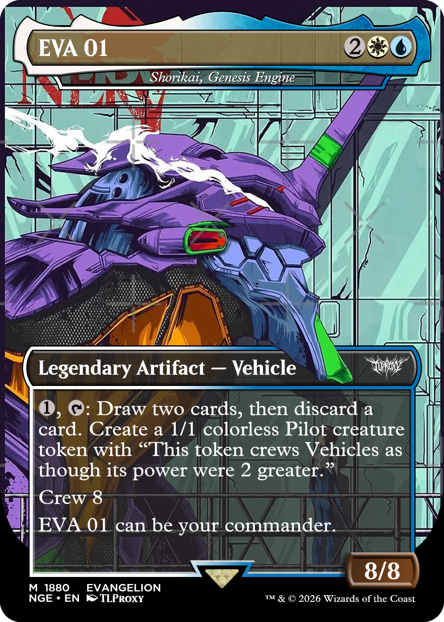 Shorikai, Genesis Engine (EVA 01) (Neon Genesis Evangelion)