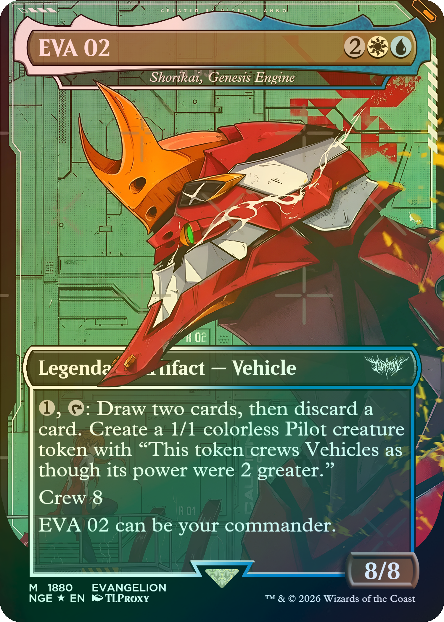 Shorikai, Genesis Engine (EVA 02) (Neon Genesis Evangelion)