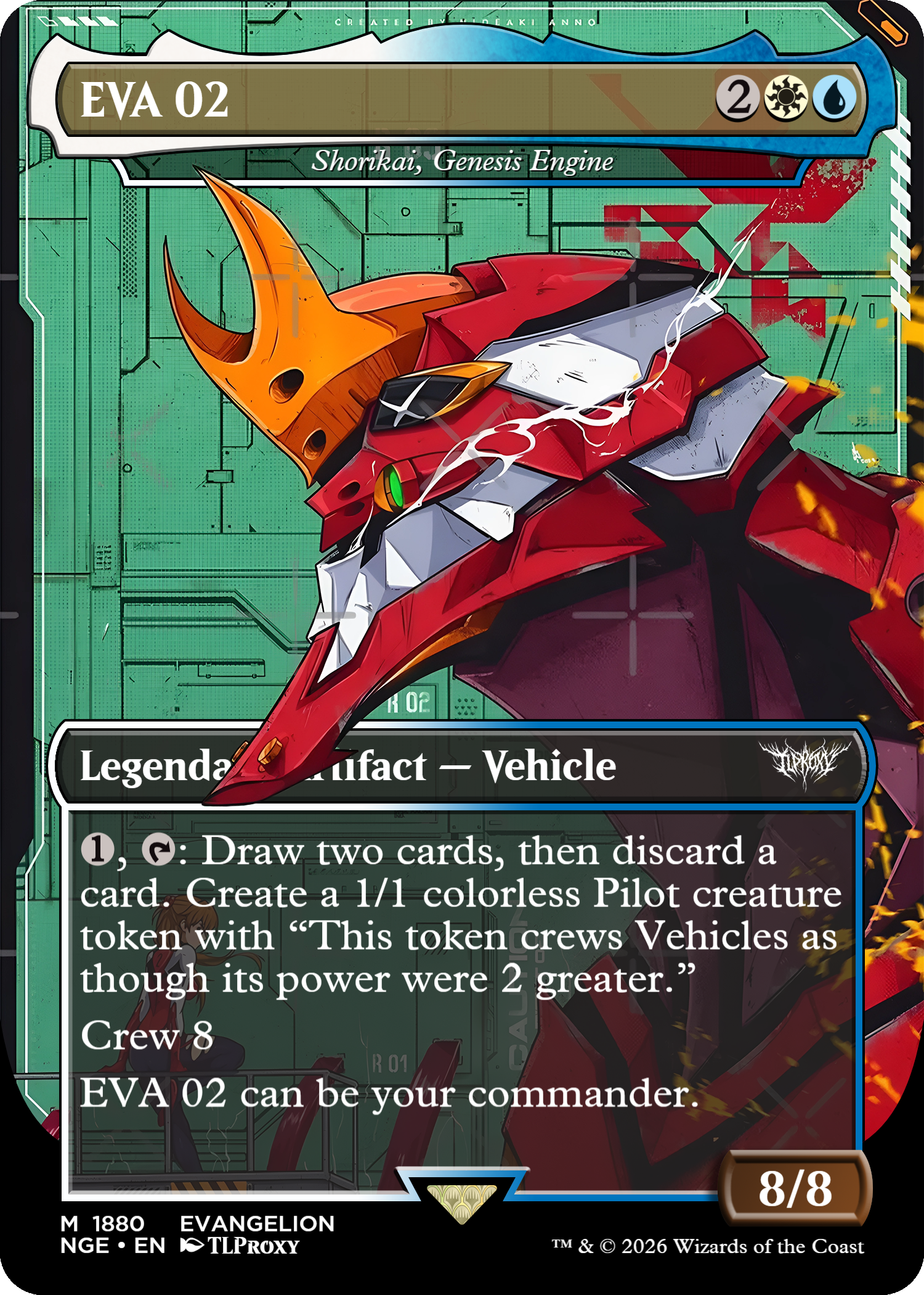 Shorikai, Genesis Engine (EVA 02) (Neon Genesis Evangelion)