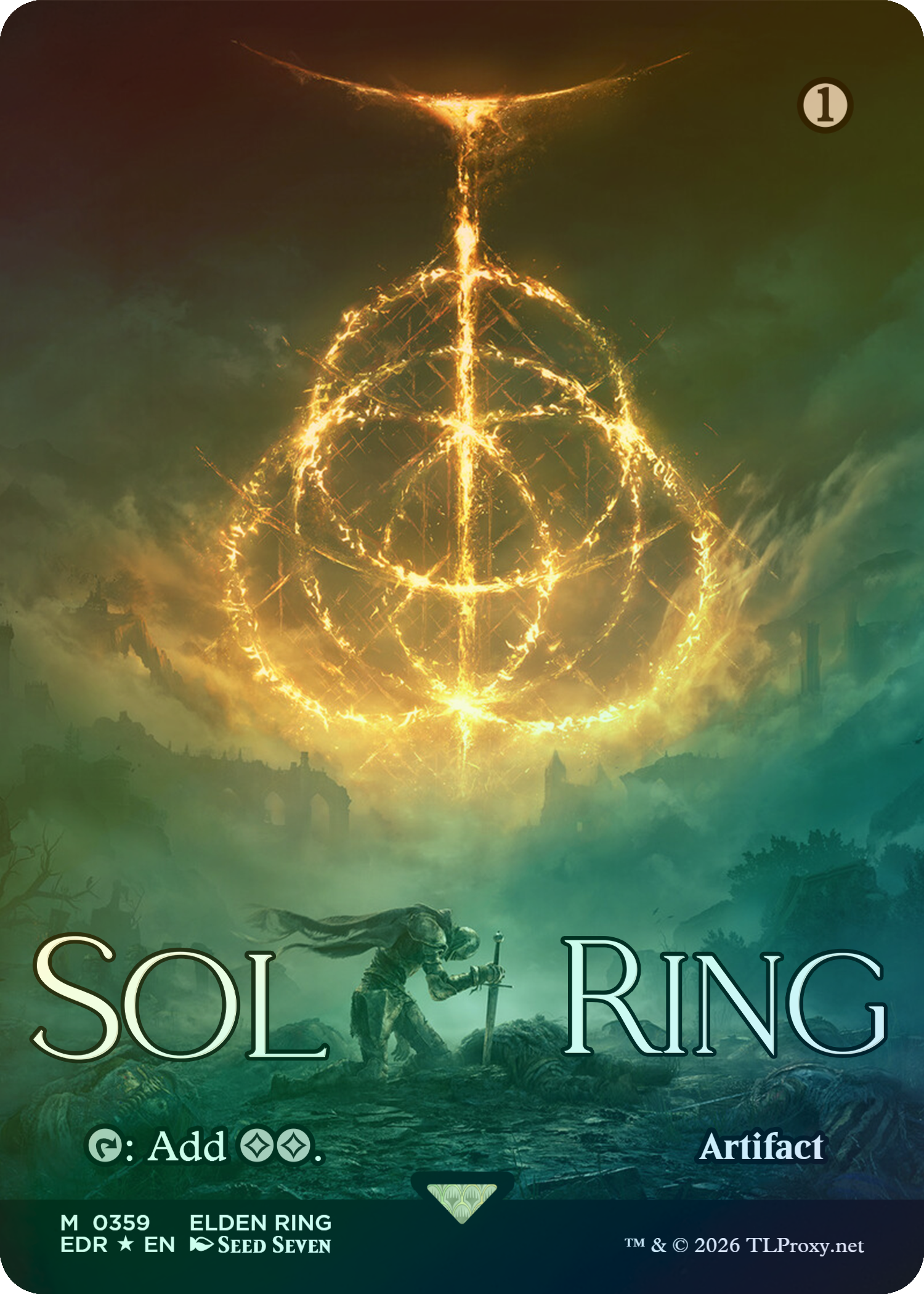 Sol Ring (Elden Ring Cover)