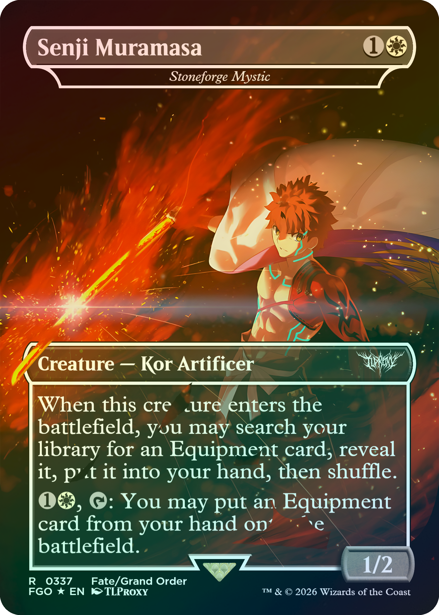 Stoneforge Mystic (Senji Muramasa) (Borderless)
