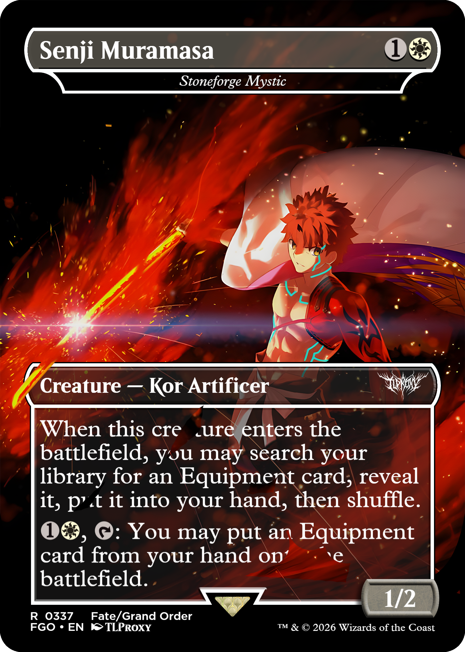 Stoneforge Mystic (Senji Muramasa) (Borderless)