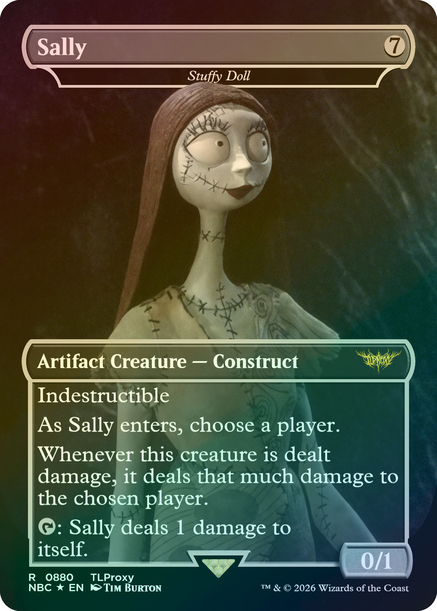 Stuffy Doll (Sally) (Nightmare Before Christmas)