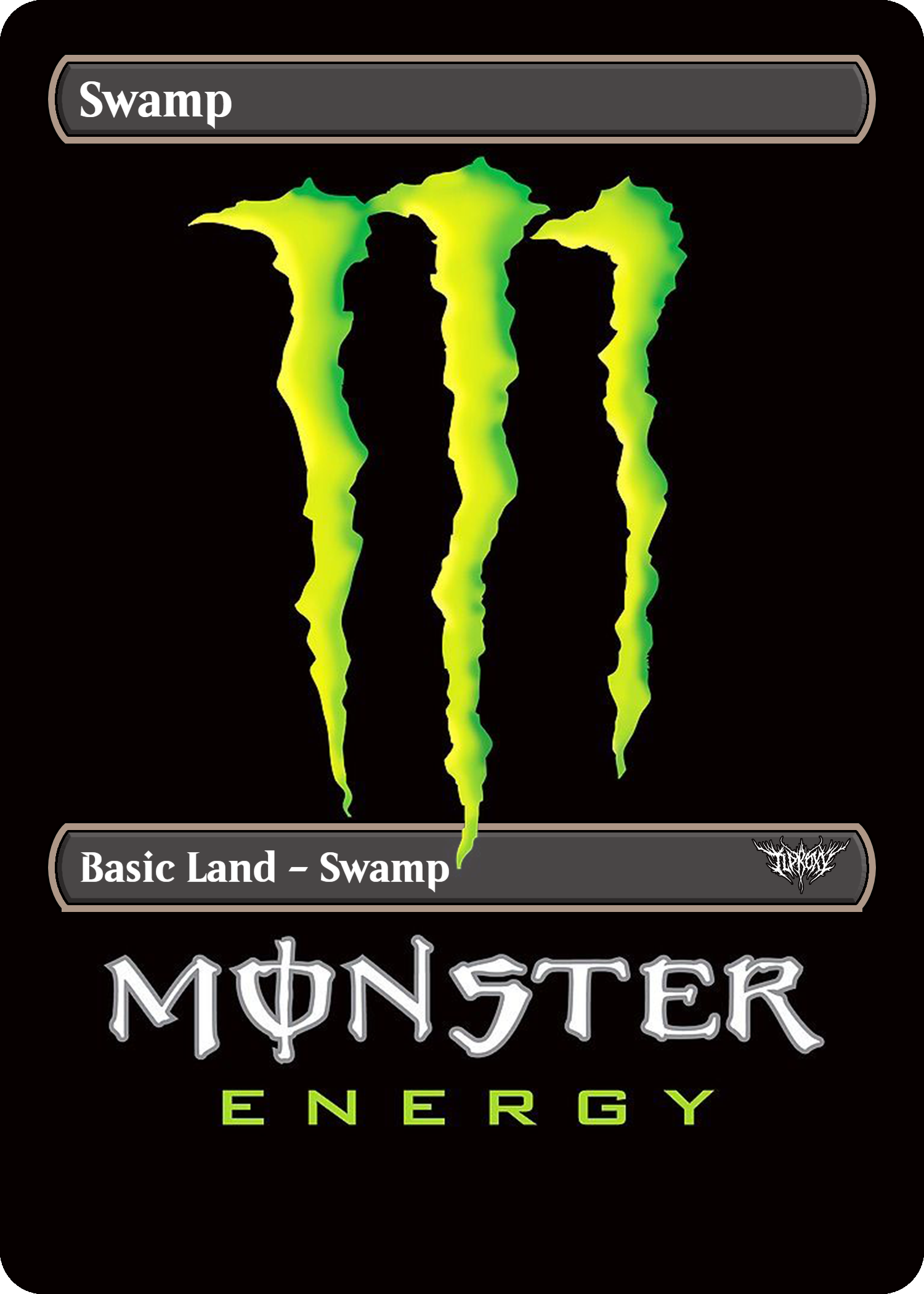 Basic Swamp (Monster Original Flavor)