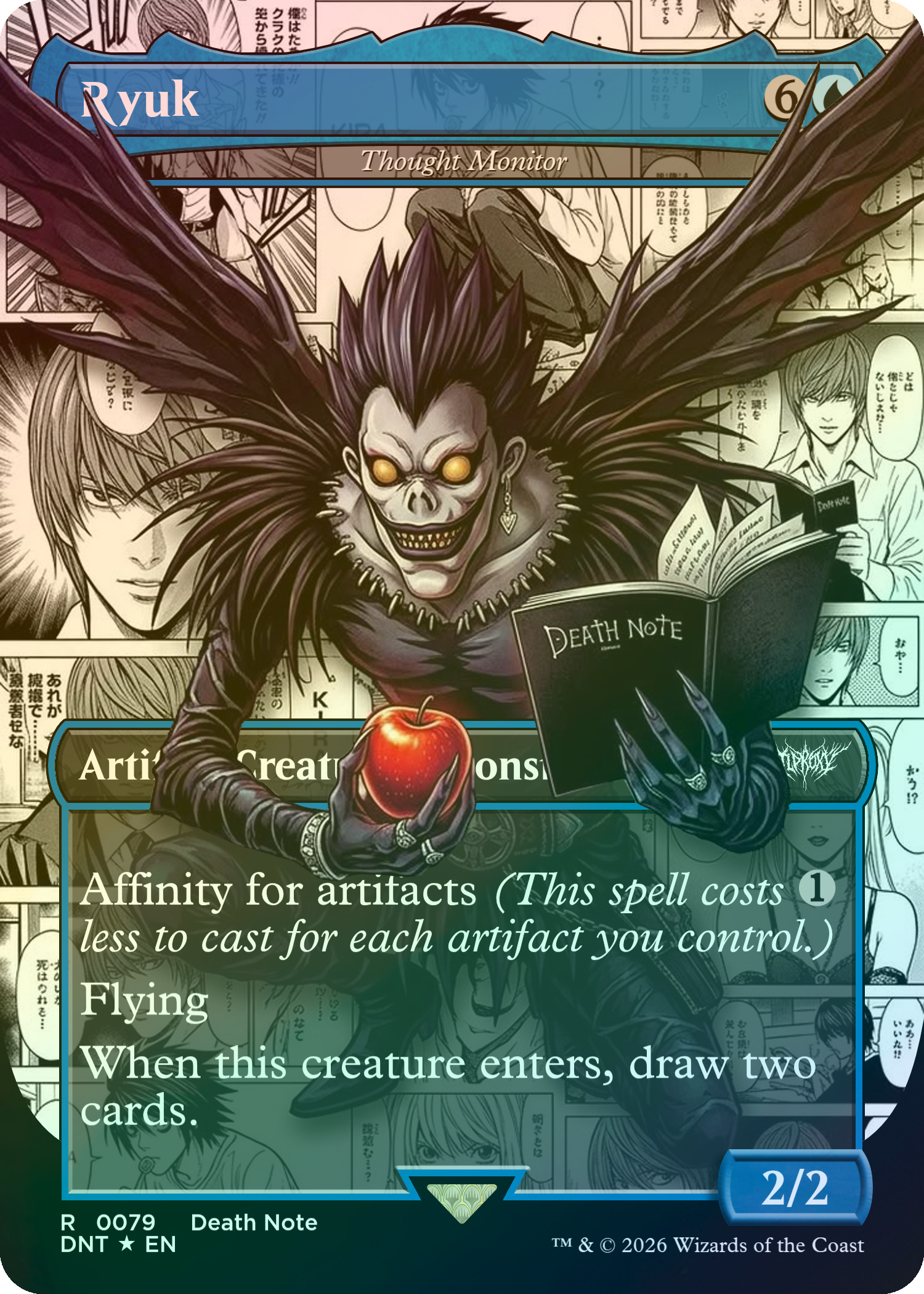 Thought Monitor (Borderless) (Ryuk - Death Note)
