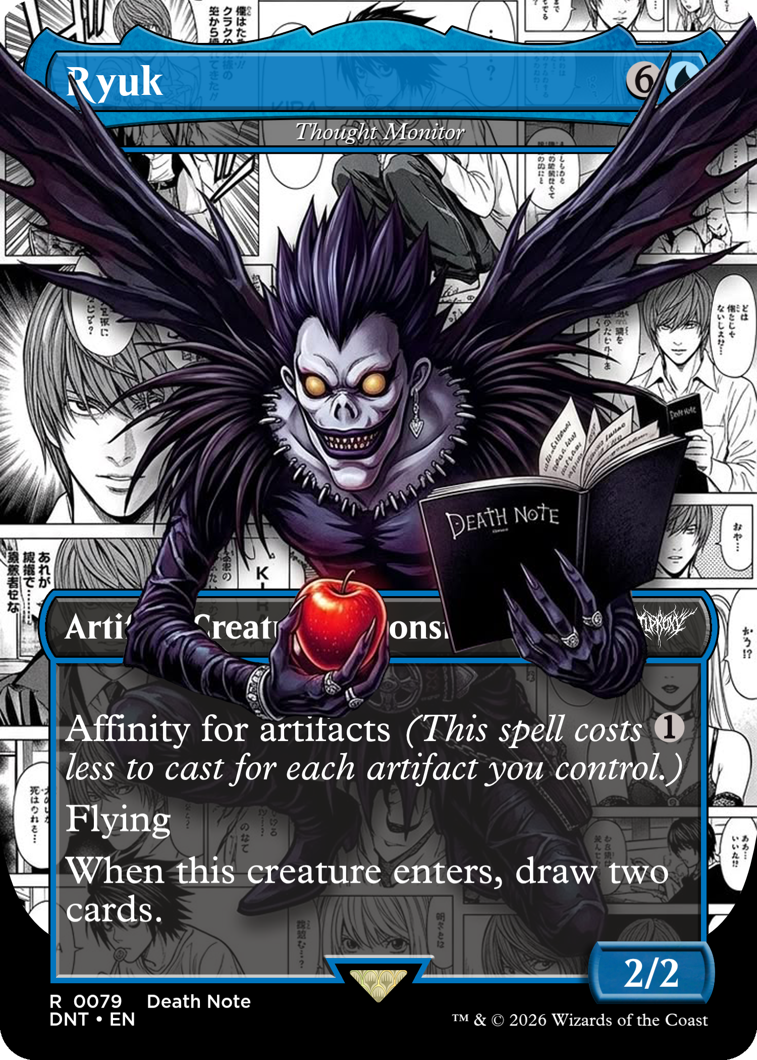 Thought Monitor (Borderless) (Ryuk - Death Note)