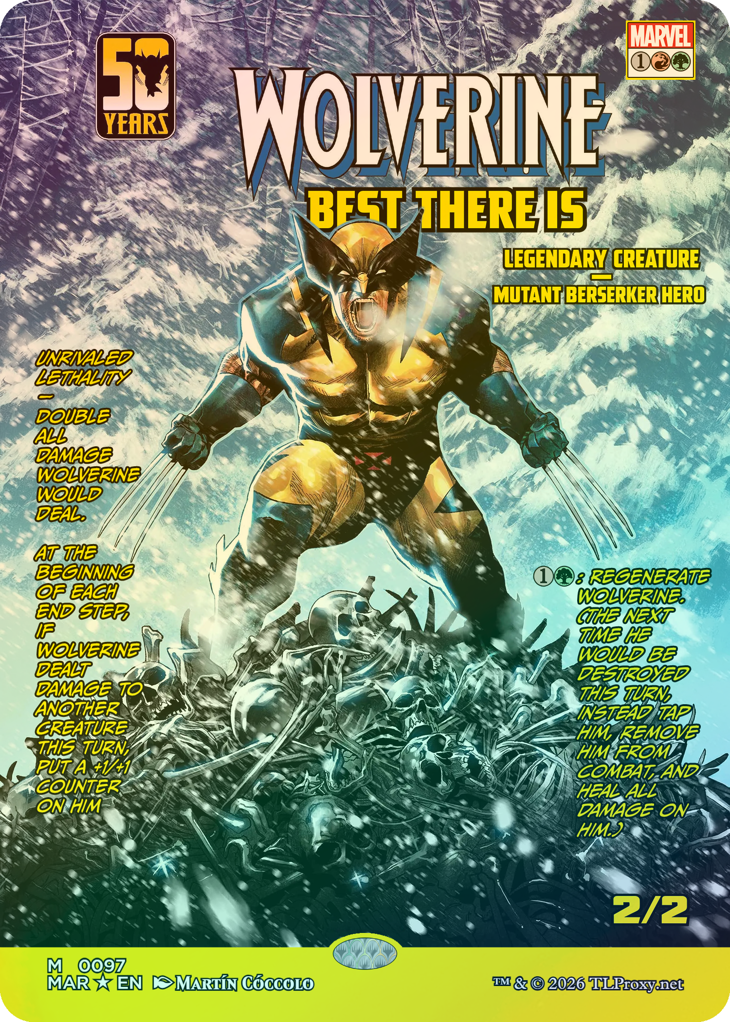 Wolverine, Best There Is (#1 From The Ashes 2024 Comic Cover)