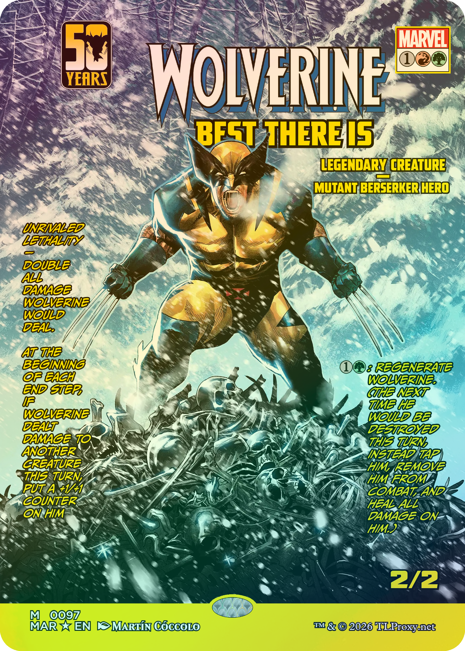 Wolverine, Best There Is (#1 From The Ashes 2024 Comic Cover)