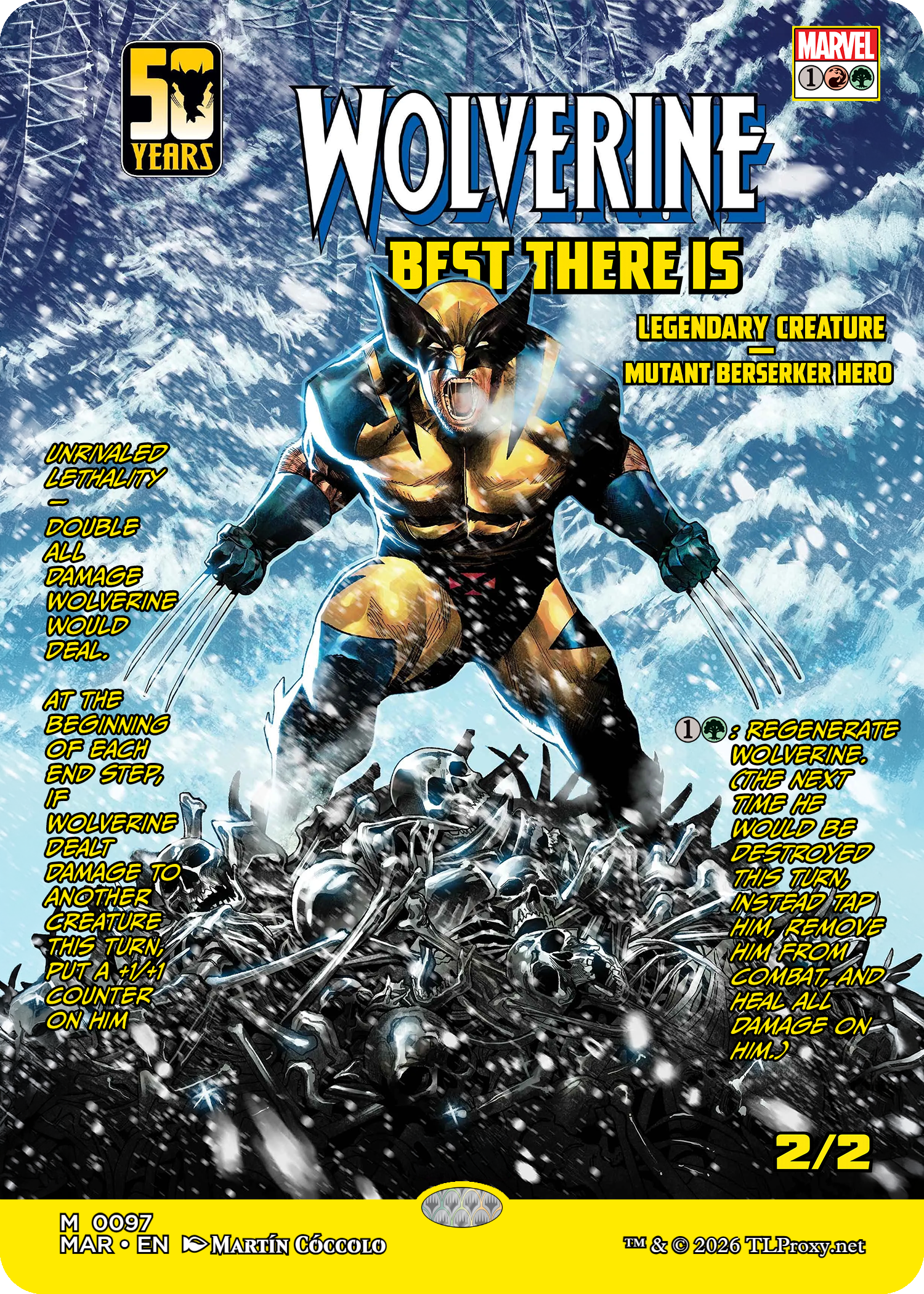 Wolverine, Best There Is (#1 From The Ashes 2024 Comic Cover)