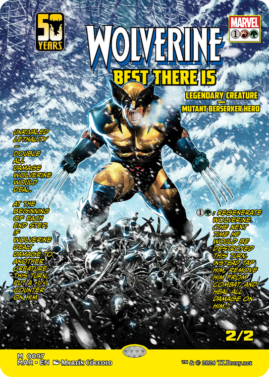 Wolverine, Best There Is (#1 From The Ashes 2024 Comic Cover)