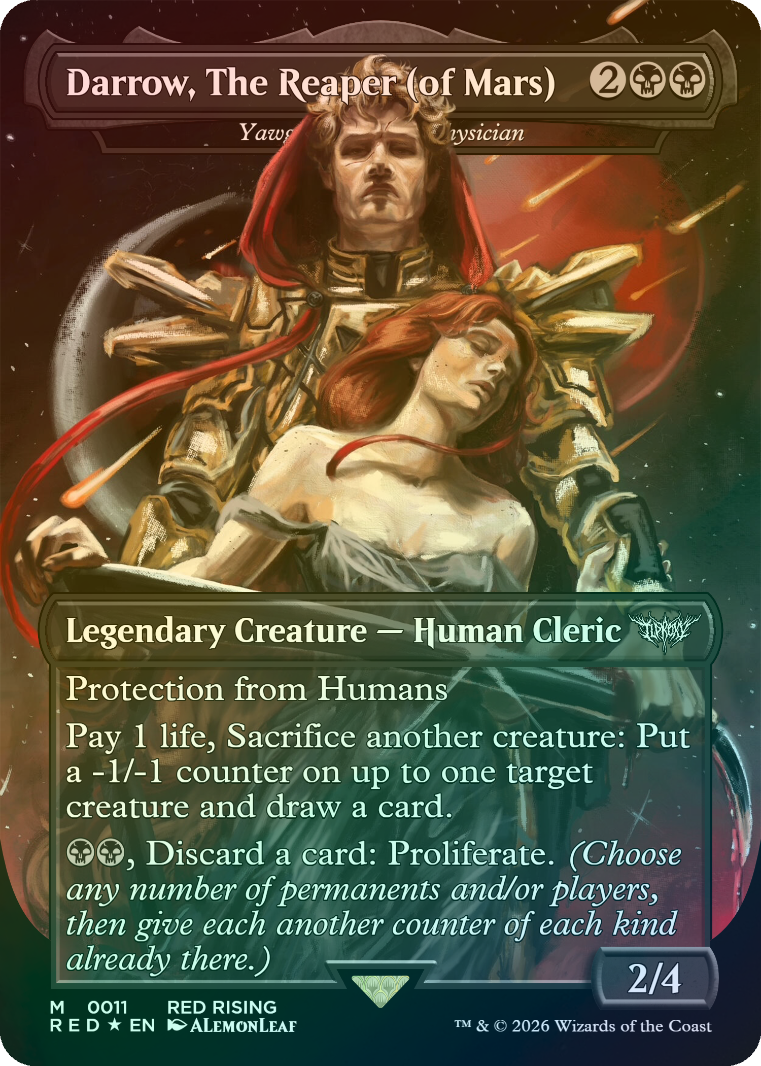 Darrow, The Reaper (of Mars) (Yawgmoth, Thran Physician)