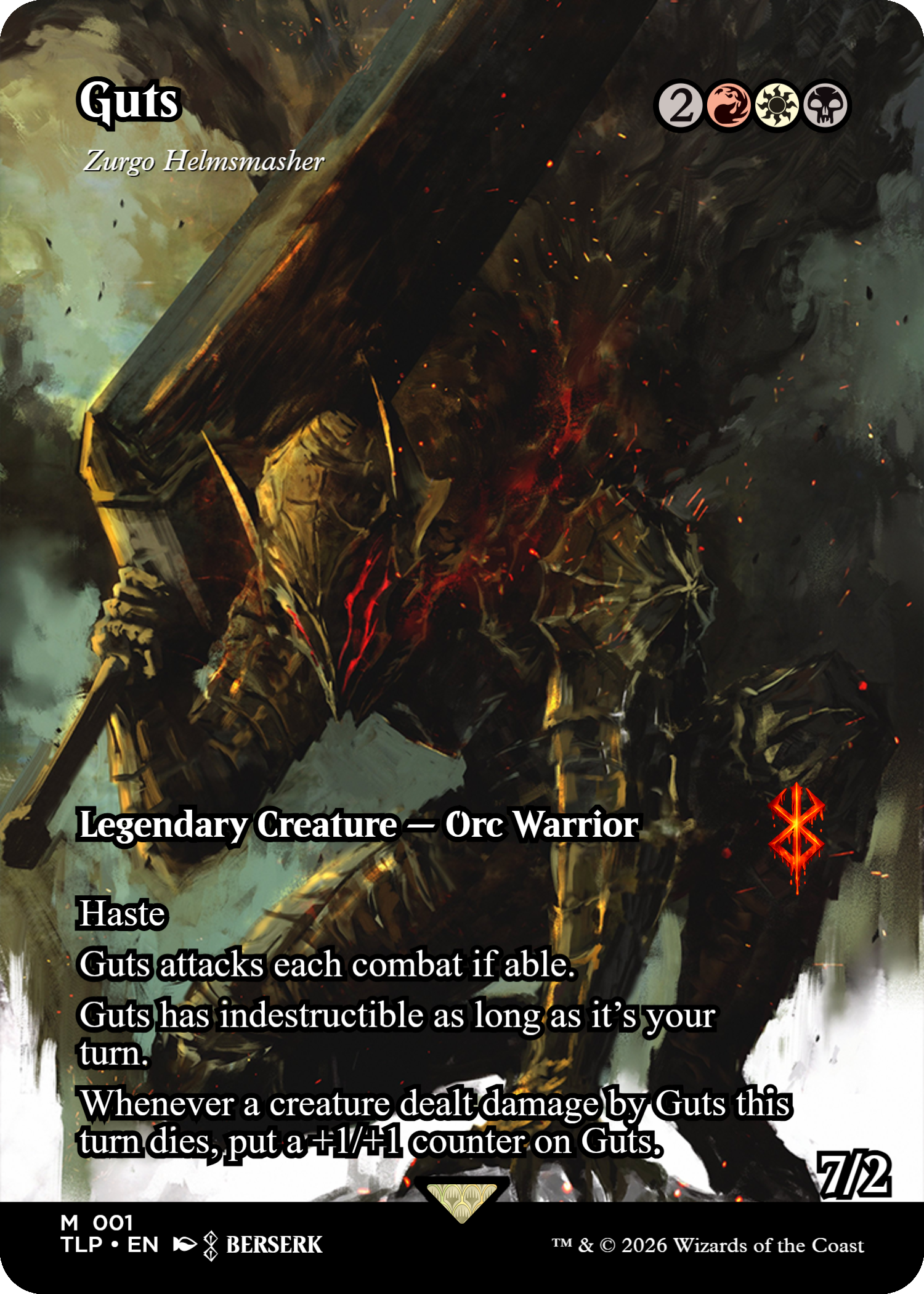 Zurgo Helmsmasher #2 (Guts) (Berserk)