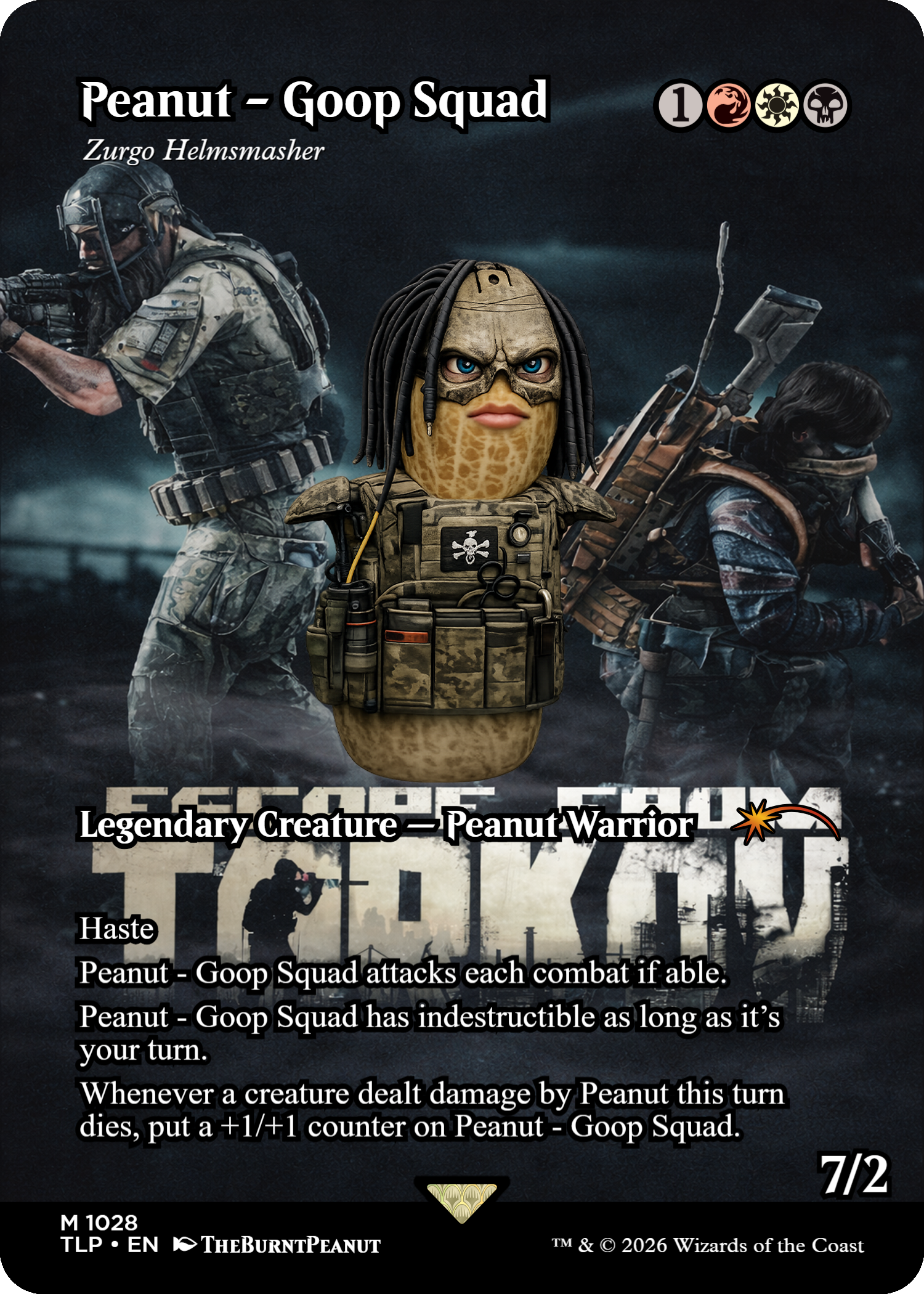 Peanut - Goop Squad (Legendary Creature - Peanut)