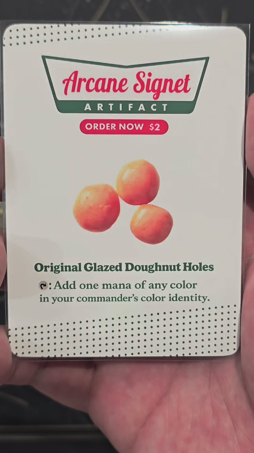 Krispy Kreme Arcane Signet