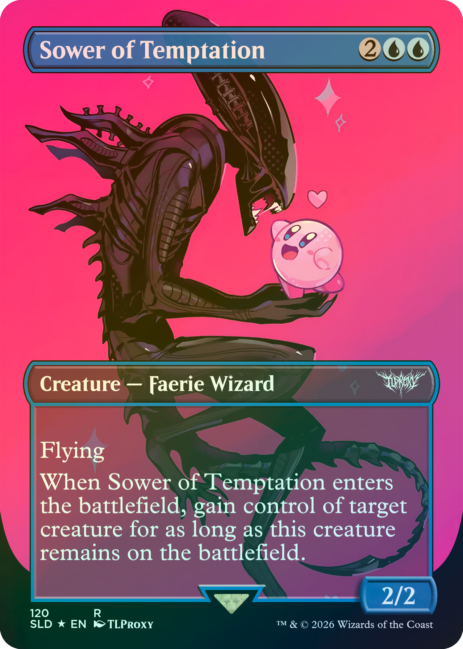 Sower of Temptation (Xenomorph & Kirby) (Borderless)