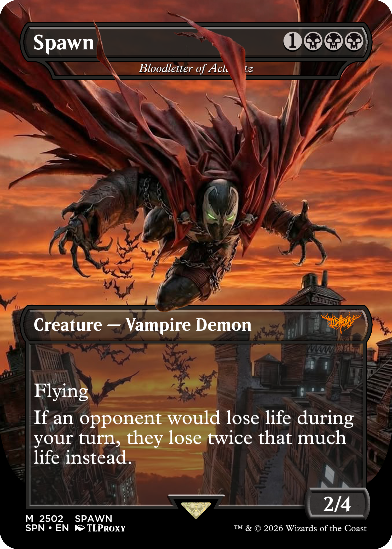 Bloodletter of Aclazotz (Borderless) (Spawn)