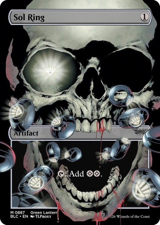 Sol Ring (Black Lantern Corp) (Green Lantern)