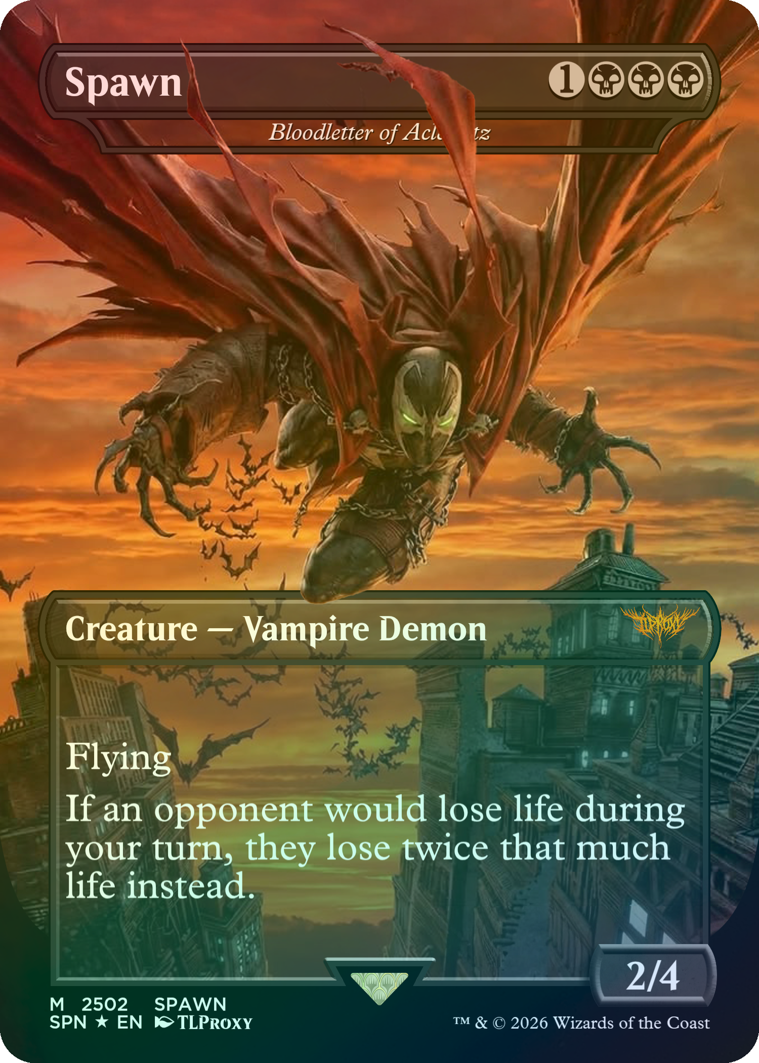 Bloodletter of Aclazotz (Borderless) (Spawn)