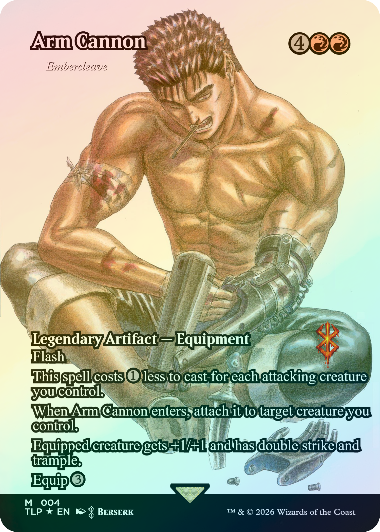 Embercleave (Arm Cannon) (Berserk)