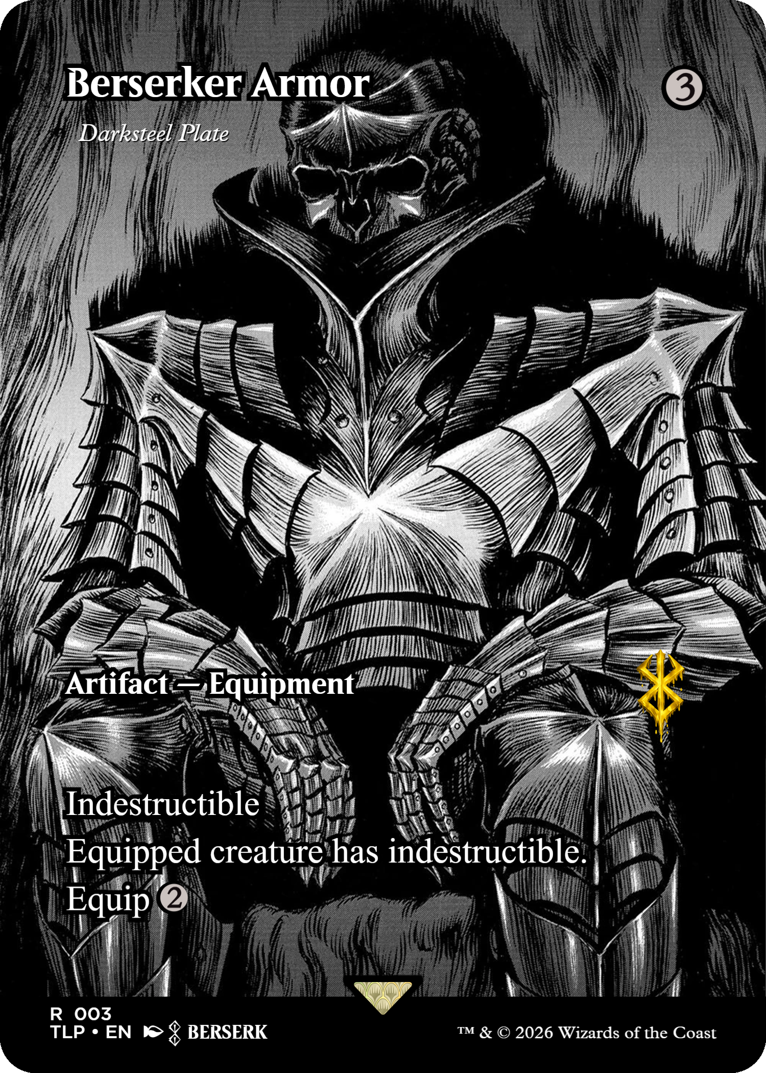 Darksteel Plate (Berserker Armor) (Berserk)