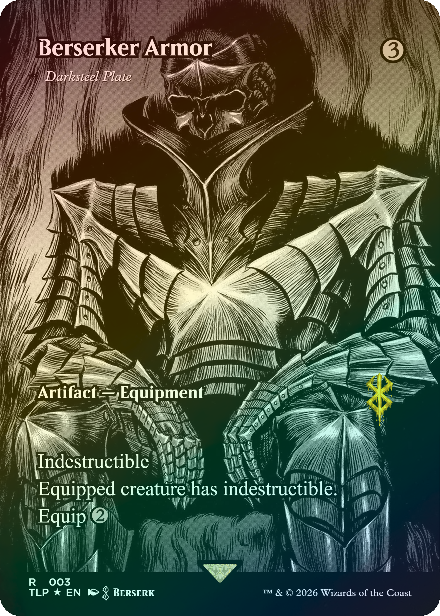 Darksteel Plate (Berserker Armor) (Berserk)