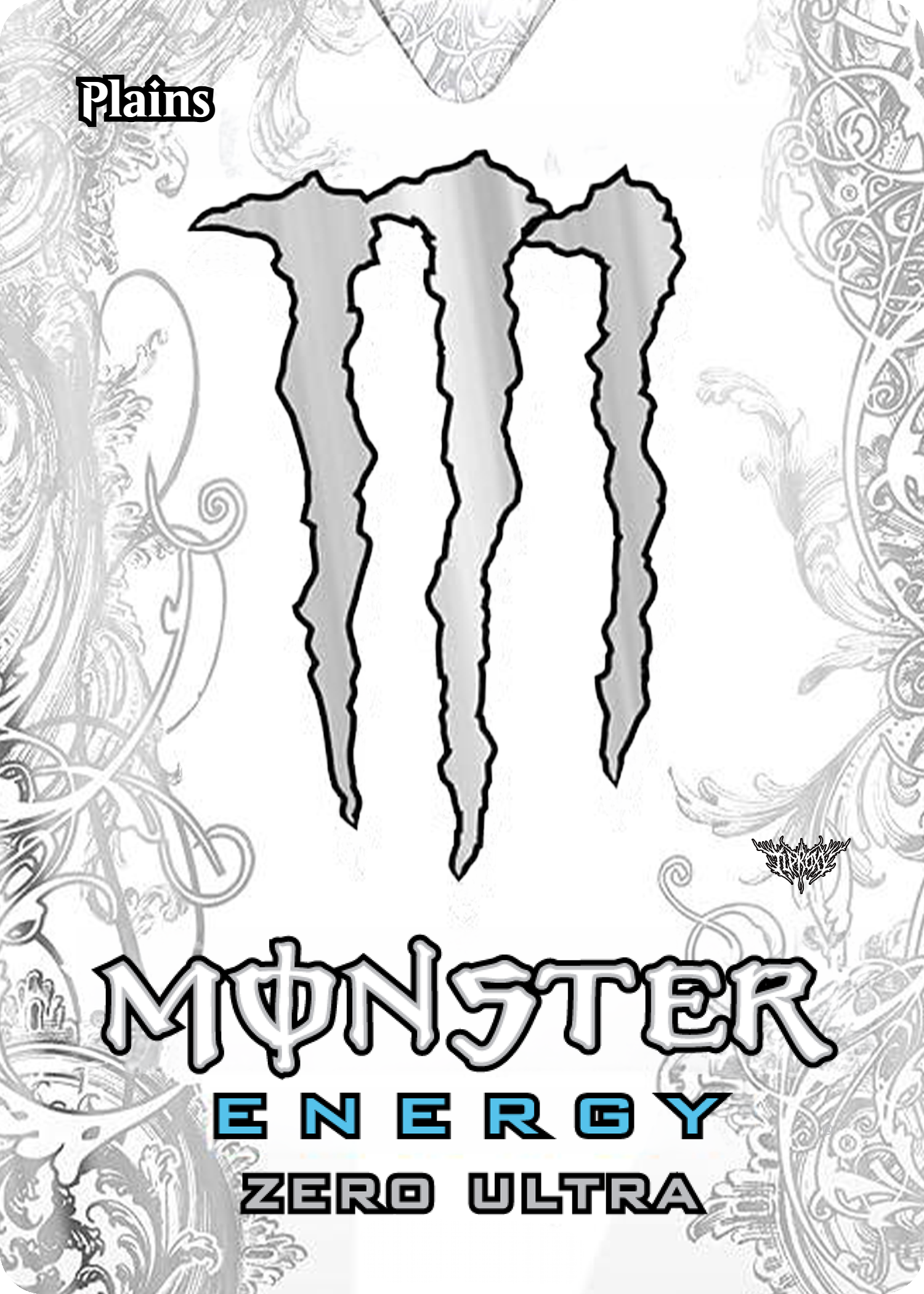 Basic Plains (Monster Zero Ultra Flavor) (Borderless)