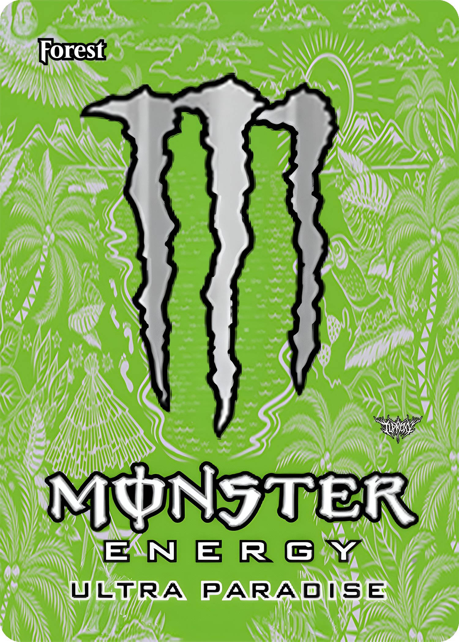 Basic Island(Monster Ultra Paradise Flavor) (Borderless)