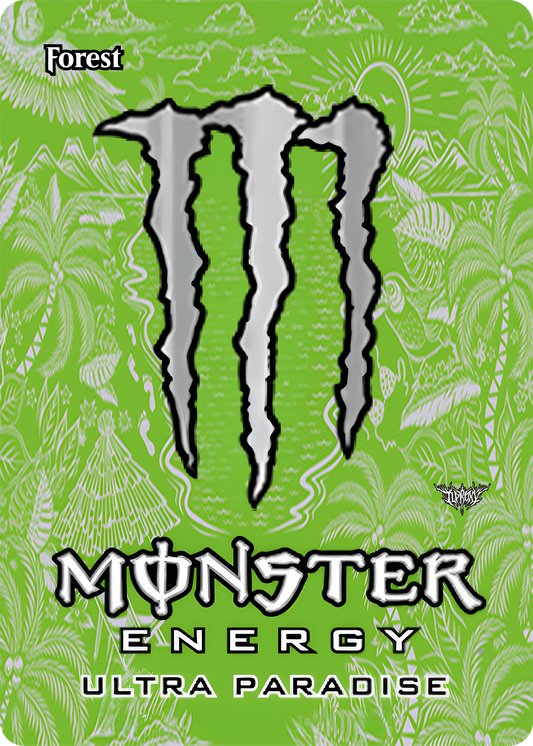 Basic Forest (Monster Ultra Paradise Flavor) (Borderless)