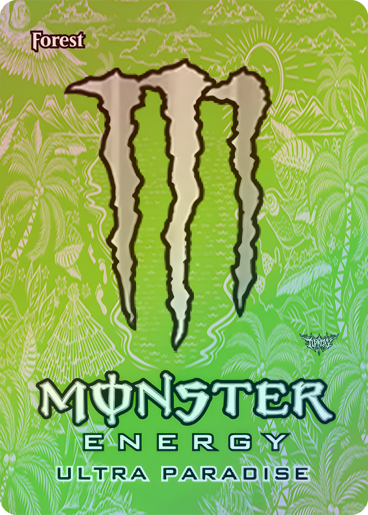 Basic Forest (Monster Ultra Paradise Flavor) (Borderless)