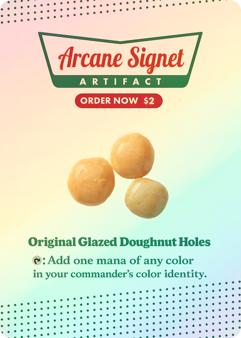 Krispy Kreme Arcane Signet