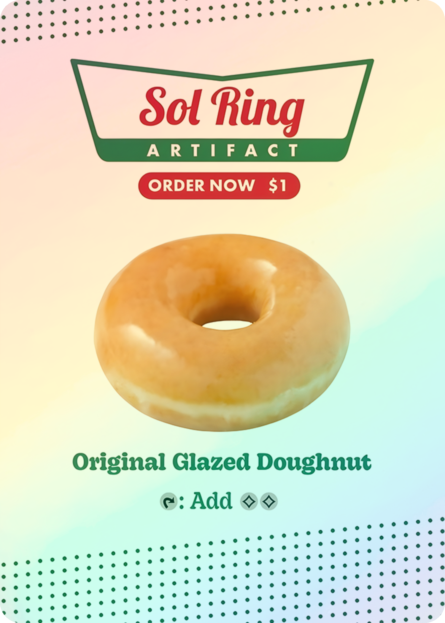 Krispy Kreme Sol Ring