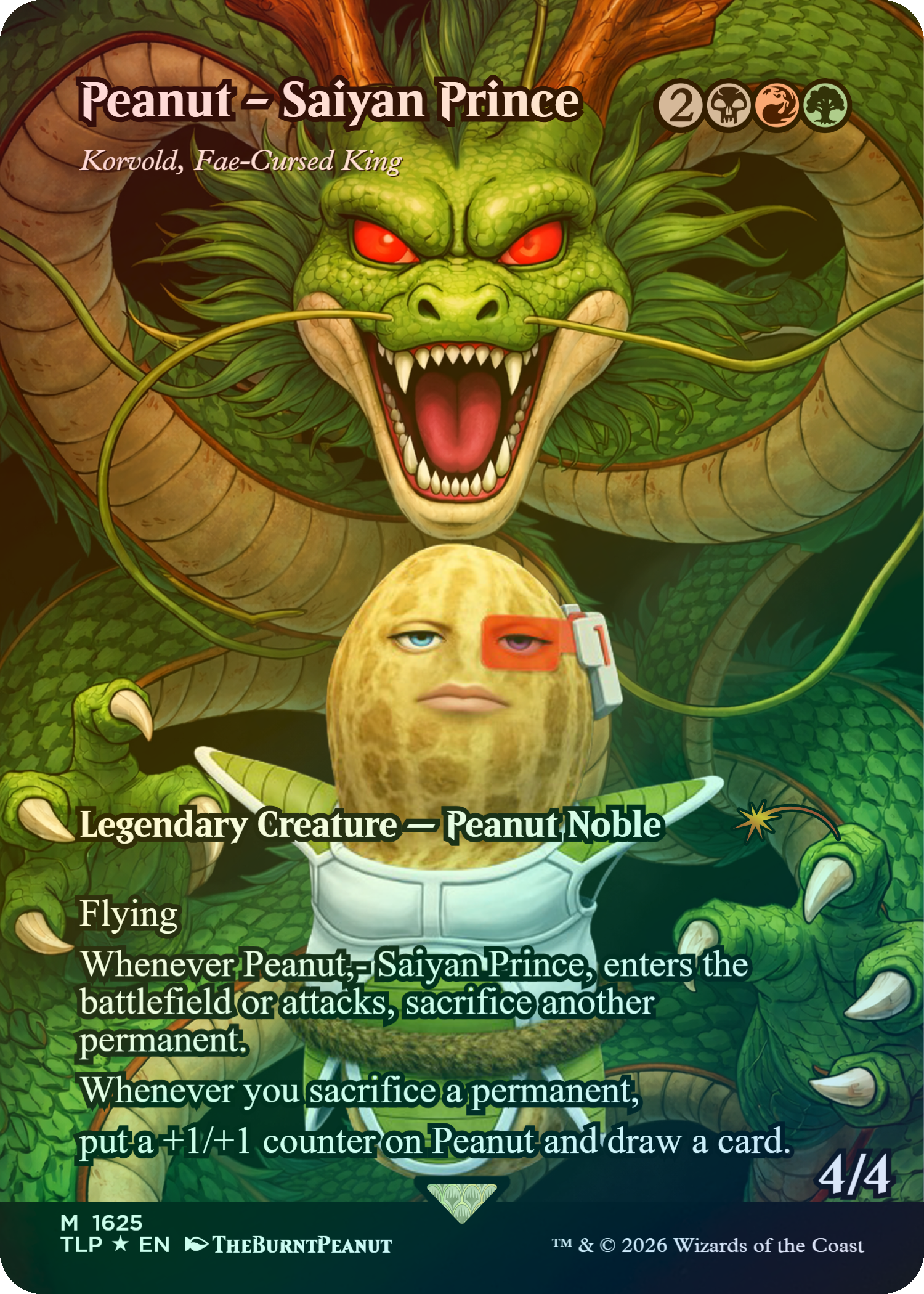 Peanut - Saiyan Prince(Korvold, Fae-Cursed King) (Peanut Noble)